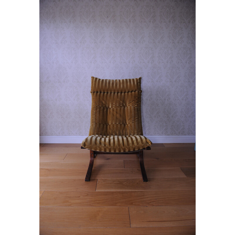 Vintage Siesta Lounge Chair Bentwood by Ingmar Relling for Westnofa, 1960s