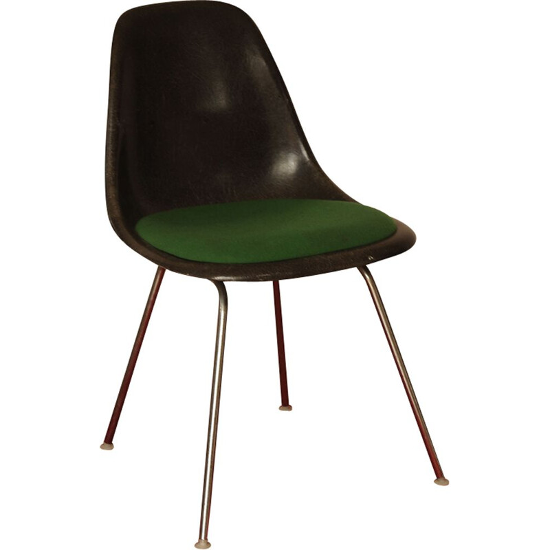 Cadeira de fibra Vintage de Charles e Ray Eames para Herman Miller