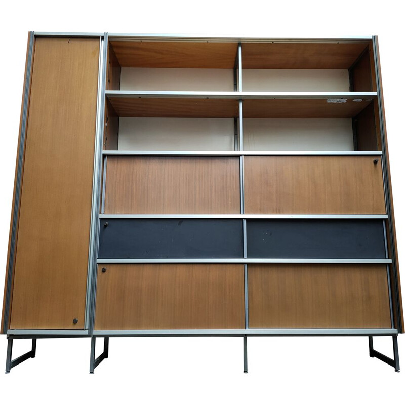 Vintage bookcase Georges frydman shelves