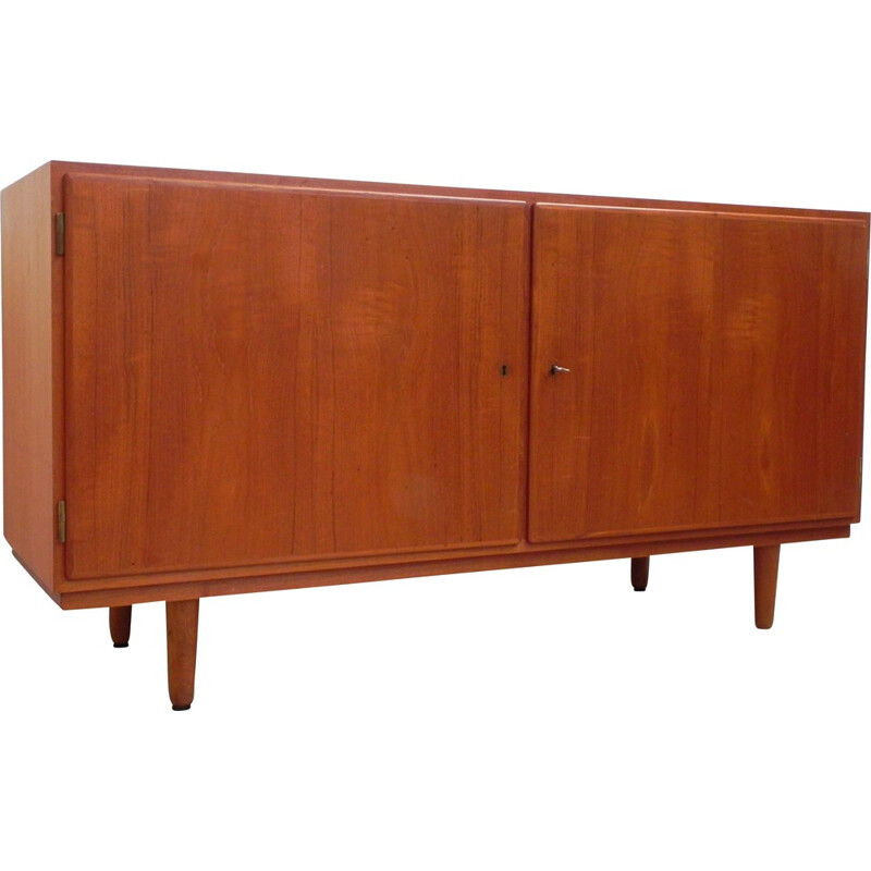 Scandinavian sideboard in teak, Hans OLSEN - 1960s