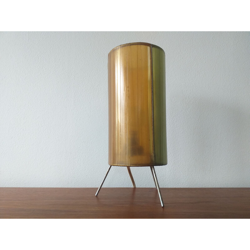 Vintage rocket table lamp, Germany 1950