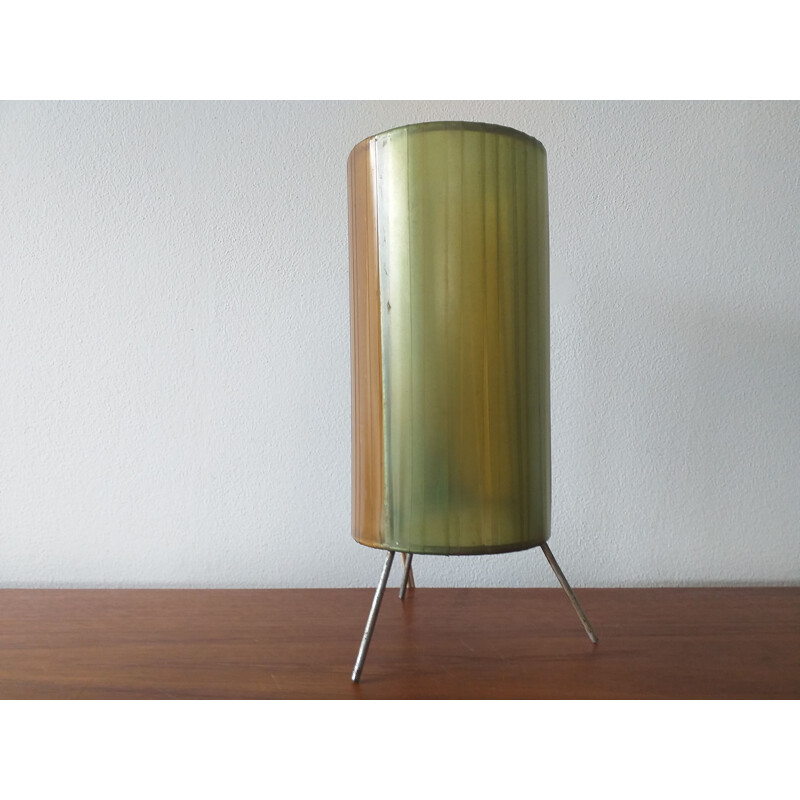 Vintage rocket table lamp, Germany 1950