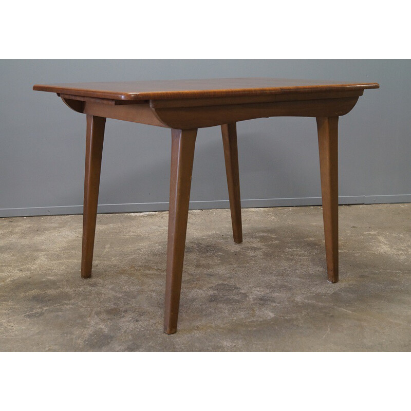 Table scandinave en teck et frêne - 1950