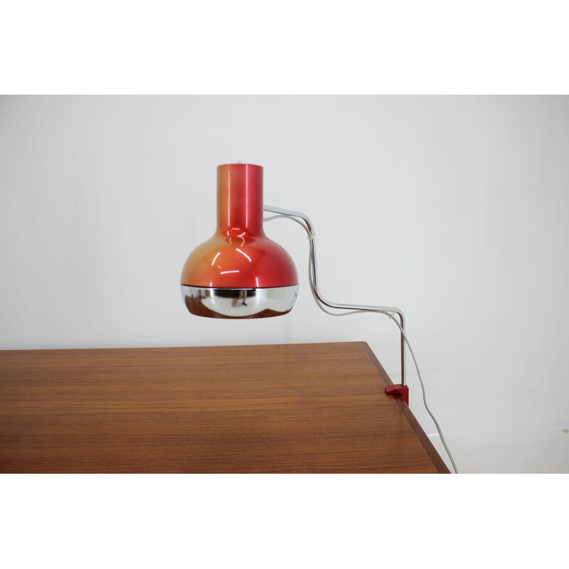 Vintage table lamp by Josef Hůrka for Napako, Czechoslovakia 1970