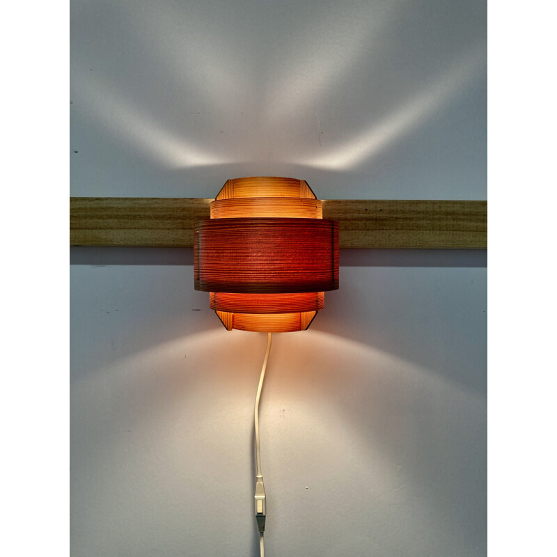 Vintage organic wall lamp Design Hans Agne Jakobsson, 1960