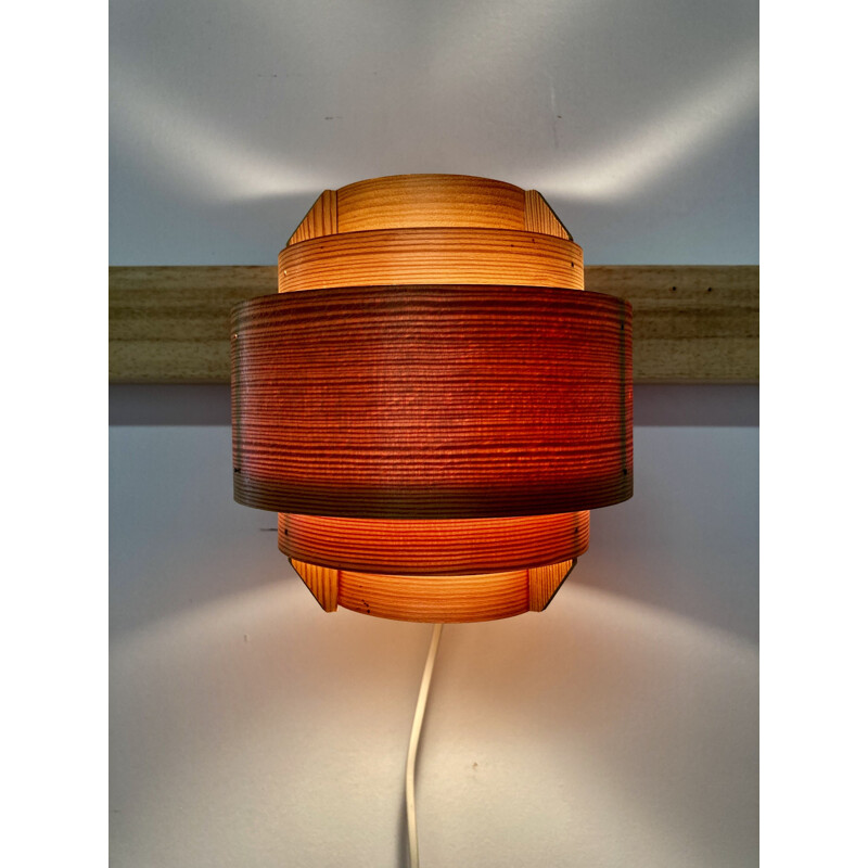 Vintage organic wall lamp Design Hans Agne Jakobsson, 1960