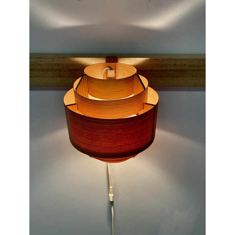 Vintage organic wall lamp Design Hans Agne Jakobsson, 1960