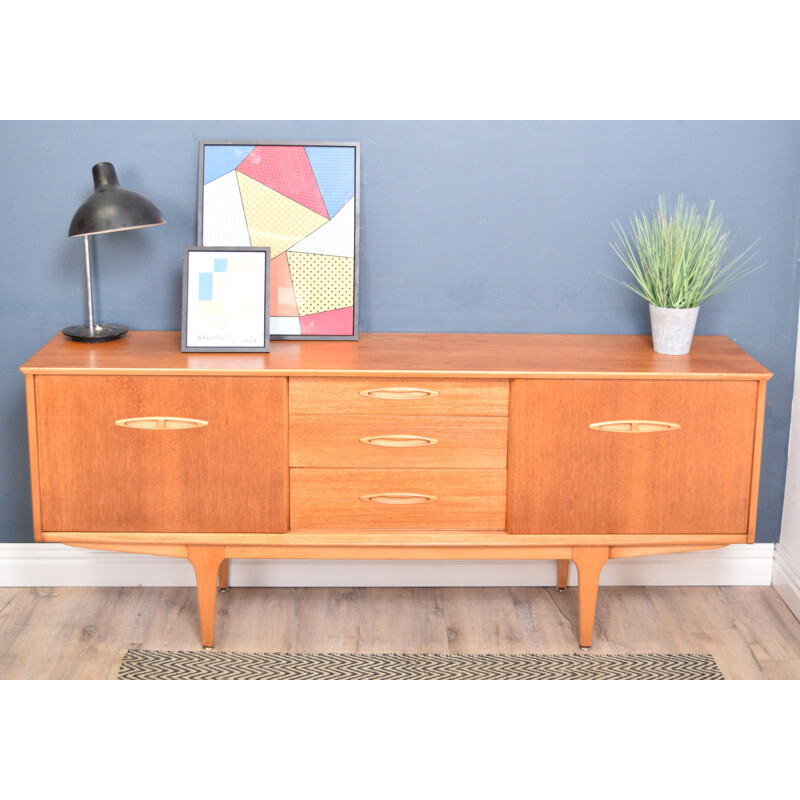 Vintage Teak Sideboard By Jentique 1960s