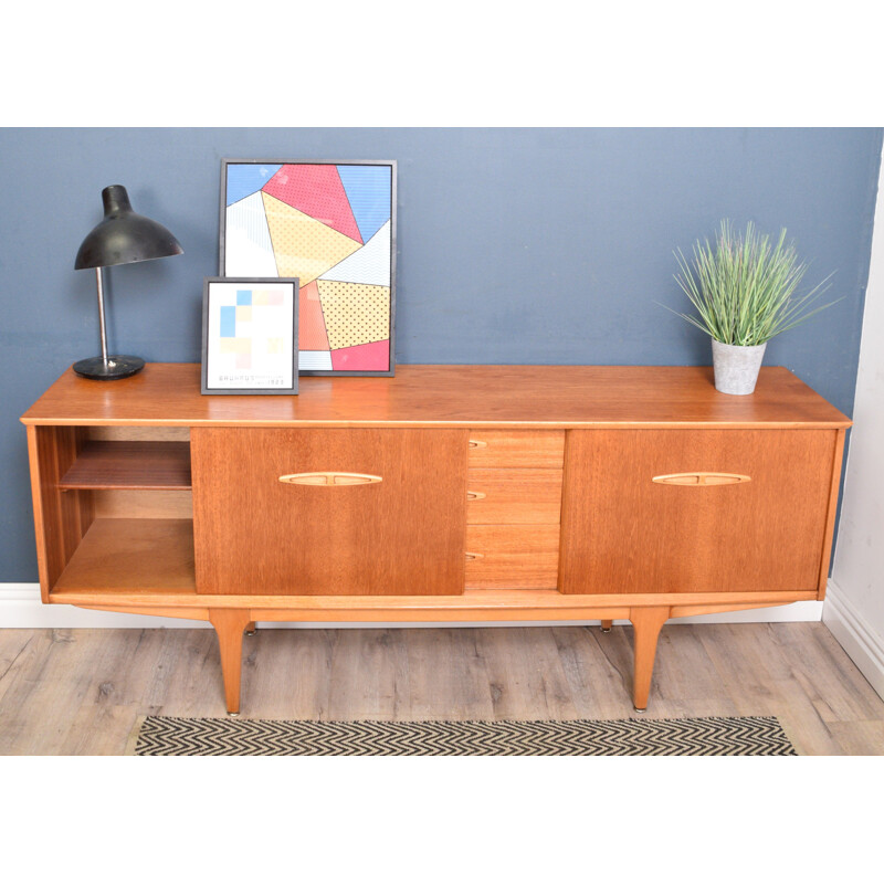 Vintage Teak Sideboard By Jentique 1960s