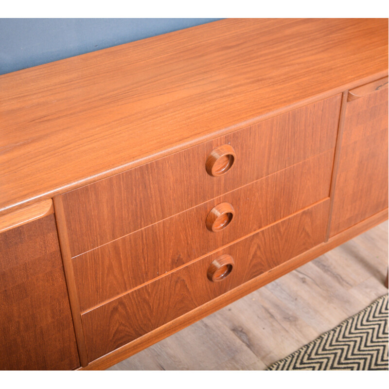 Vintage Teak Mcintosh Long Sideboard 1960s