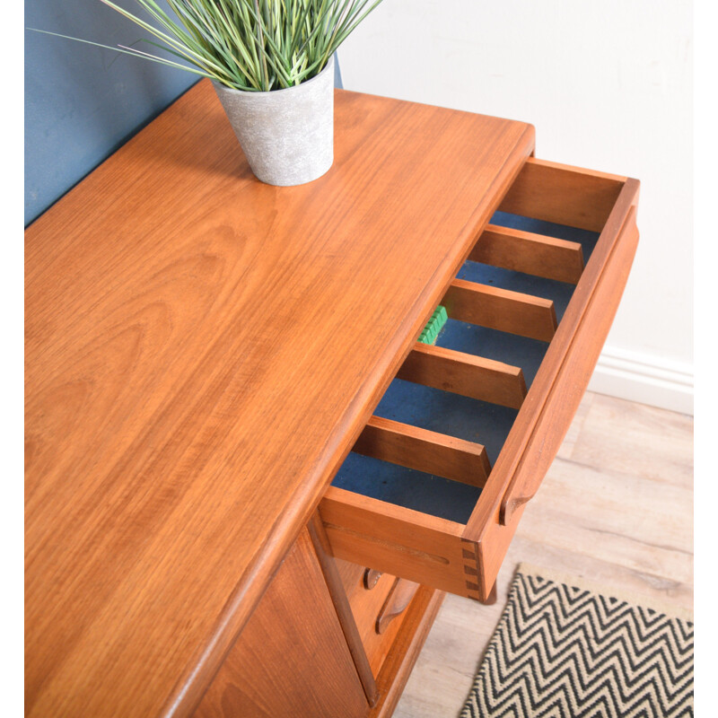 Vintage Teak Short Younger Sequence Sideboard 1960s