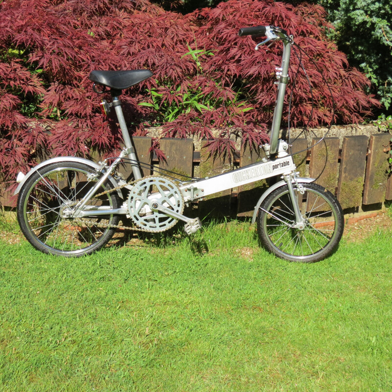 Vintage Aluminium Fold Up Bike Bickerton Portable 1970s
