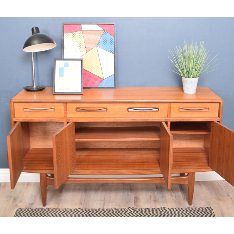 Vintage Retro Teak G Plan Fresco Short Sideboard Danish 1960s