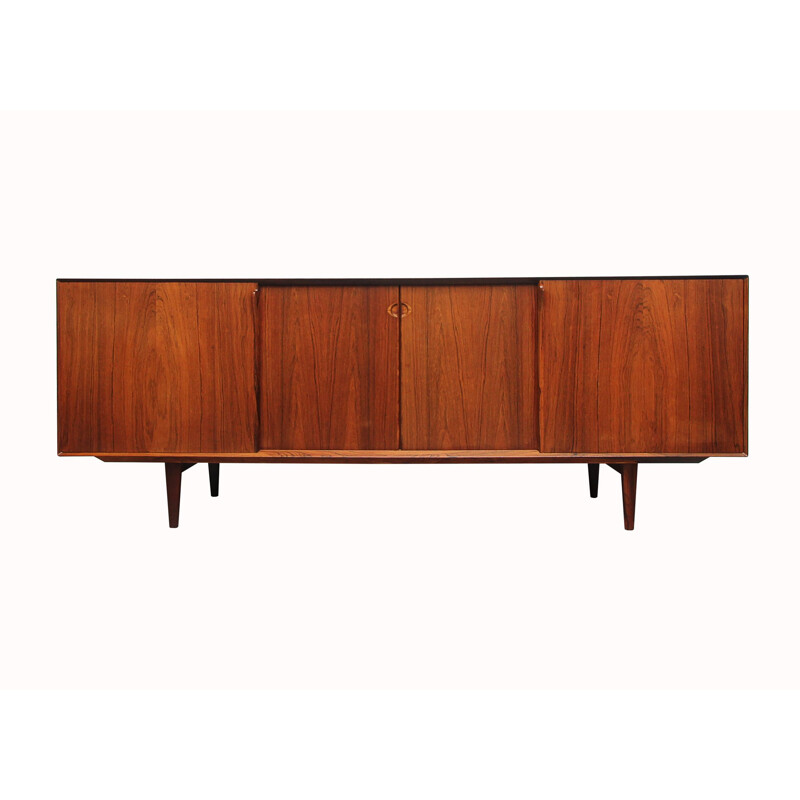 Vintage sideboard rosewood, Henry Rosengren Hansen 1960s