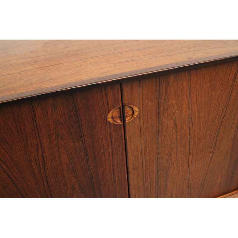 Vintage sideboard rosewood, Henry Rosengren Hansen 1960s