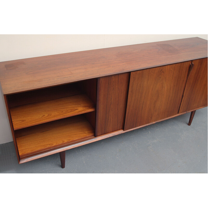 Vintage sideboard rosewood, Henry Rosengren Hansen 1960s