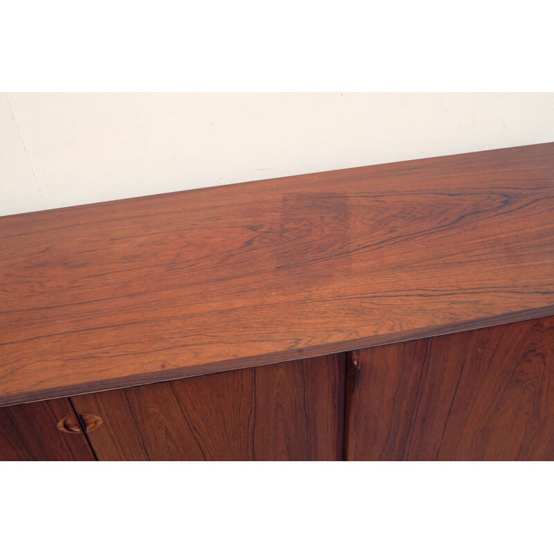 Vintage sideboard rosewood, Henry Rosengren Hansen 1960s