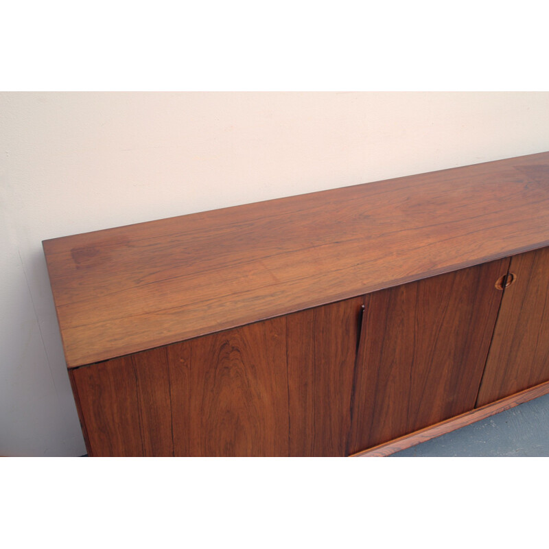Vintage sideboard rosewood, Henry Rosengren Hansen 1960s