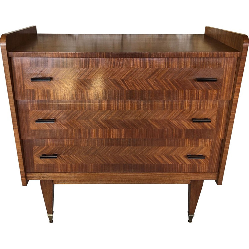 Vintage 3 drawer chest 1960