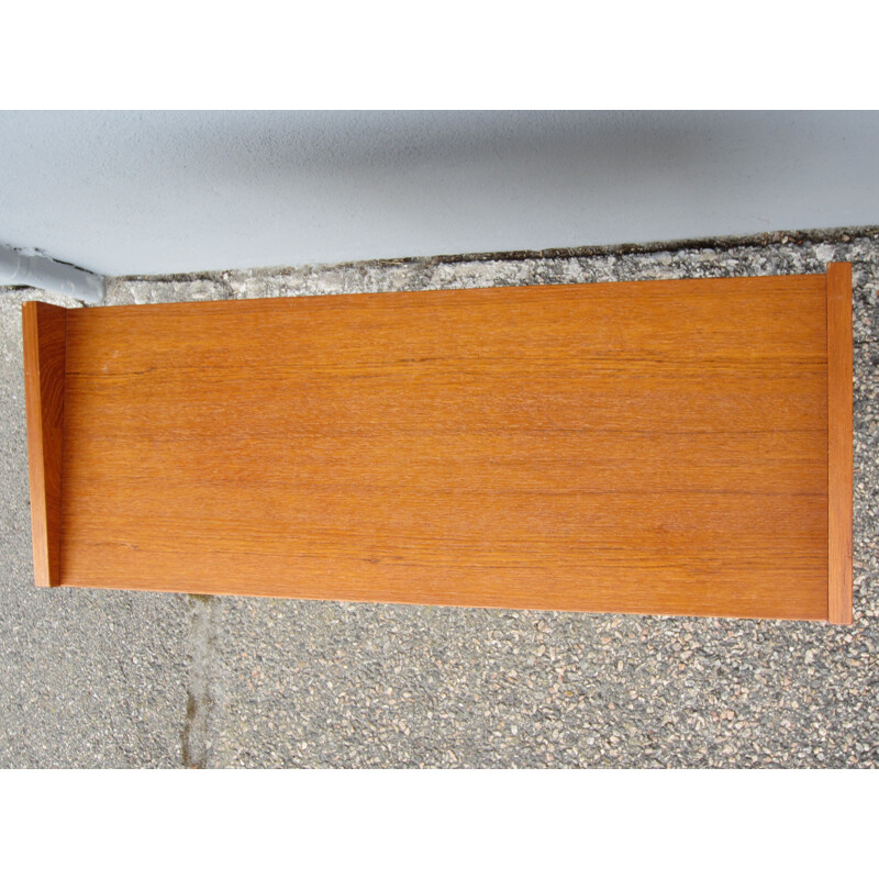 Vintage teak wall shelf Scandinavian