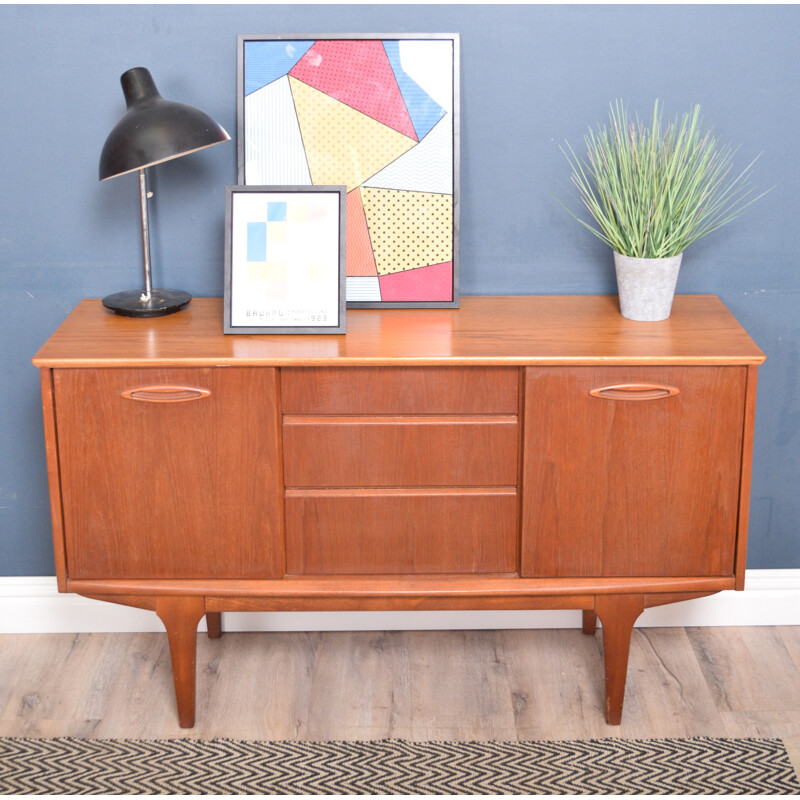 Vintage Teak Sideboard By Jentique Danish 1960s