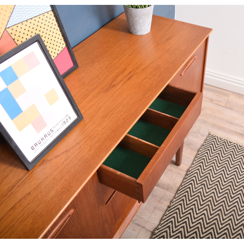 Vintage Teak Sideboard By Jentique Danish 1960s