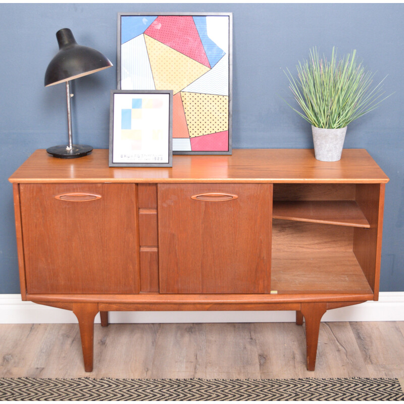 Vintage Teak Sideboard By Jentique Danish 1960s