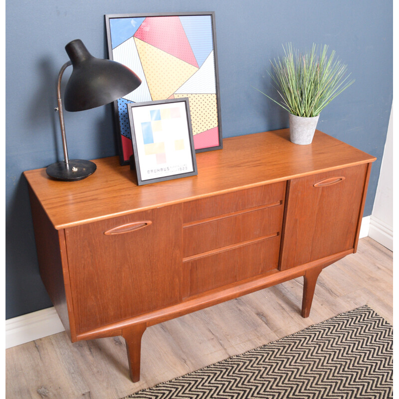 Vintage Teak Sideboard By Jentique Danish 1960s