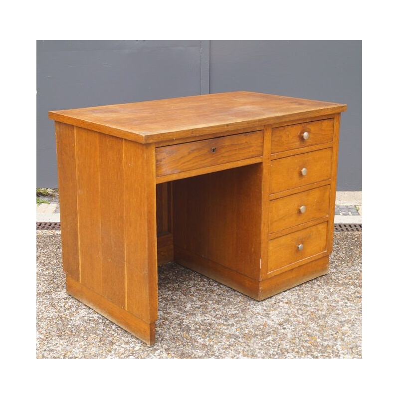 Vintage oak desk 1940