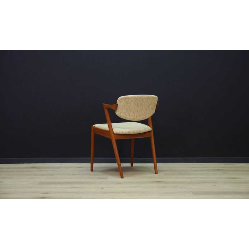 Set of 4 chairs vintage by Kai Kristiansen 1960s