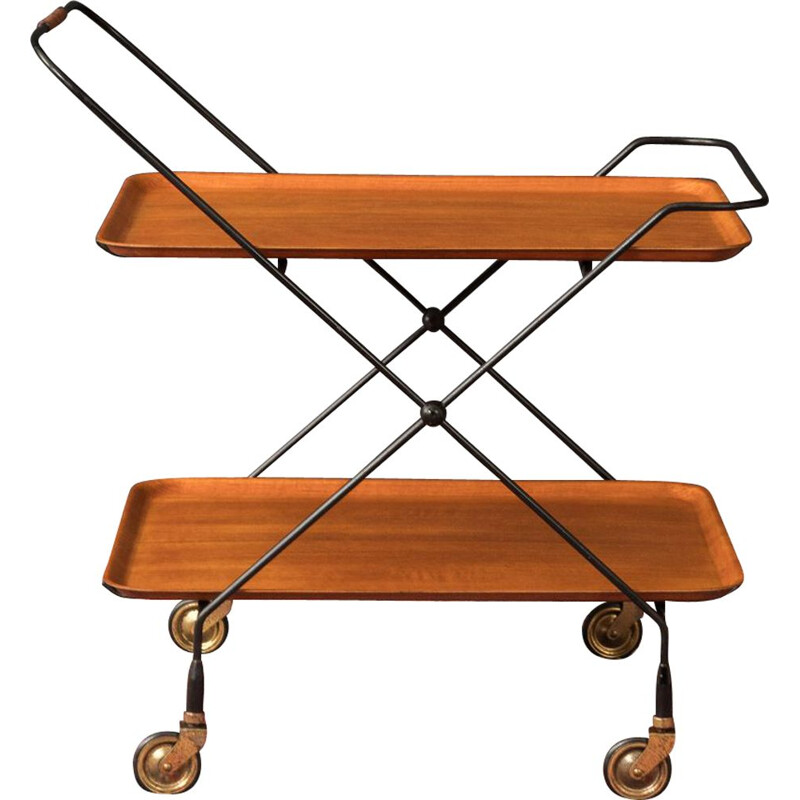 Vintage trolley, Scandinavian 1950