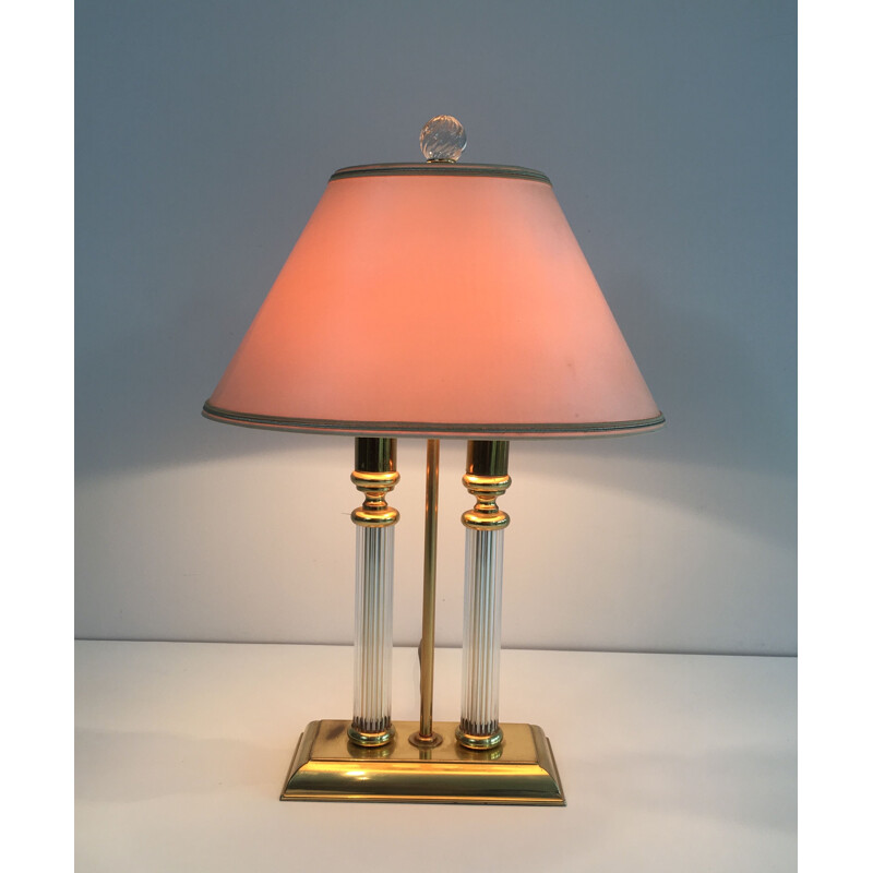 Vintage Bouillotte stijl lamp 1970
