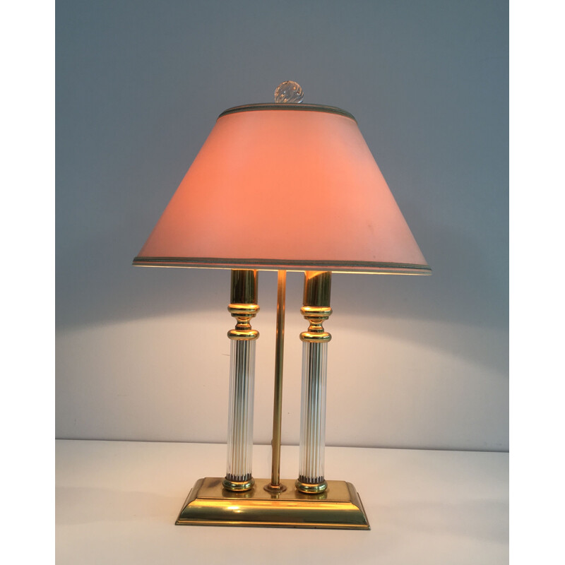 Lampada vintage in stile Bouillotte 1970