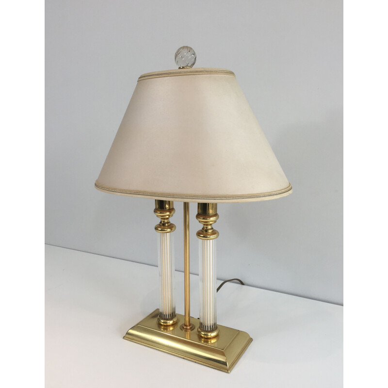 Vintage-Lampe im Stil einer Wärmflasche 1970