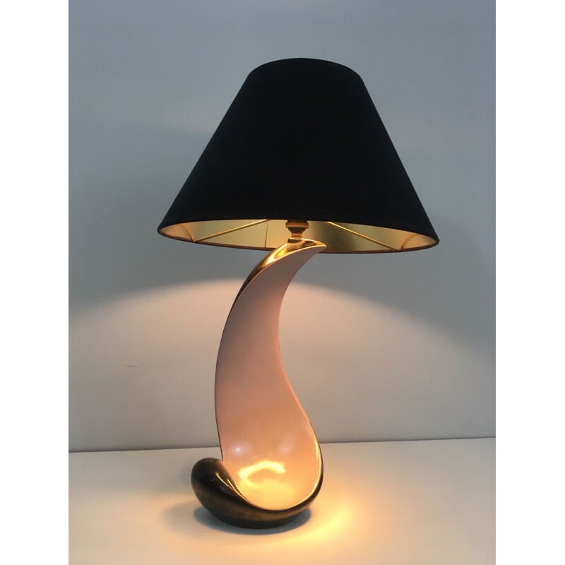 Vintage-Lampe aus Keramik, 1950