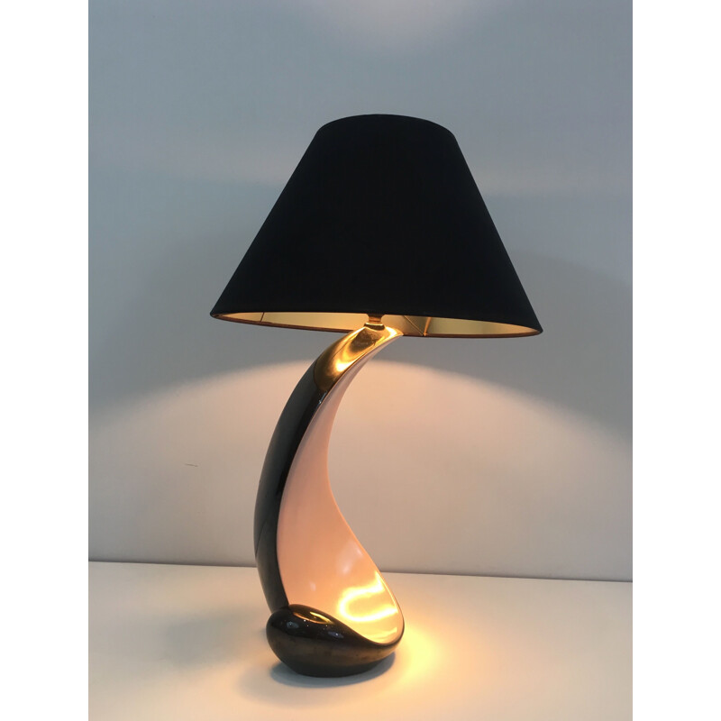 Vintage-Lampe aus Keramik, 1950