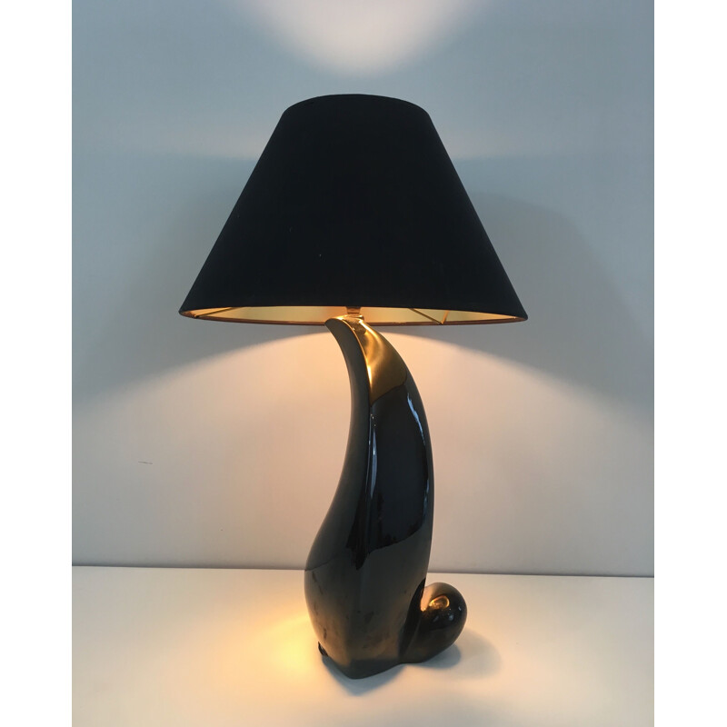 Lampe vintage en Céramique, 1950