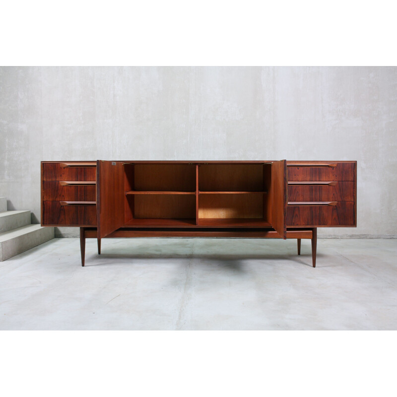 Vintage British Rosewood Sideboard from McIntosh, 1960s