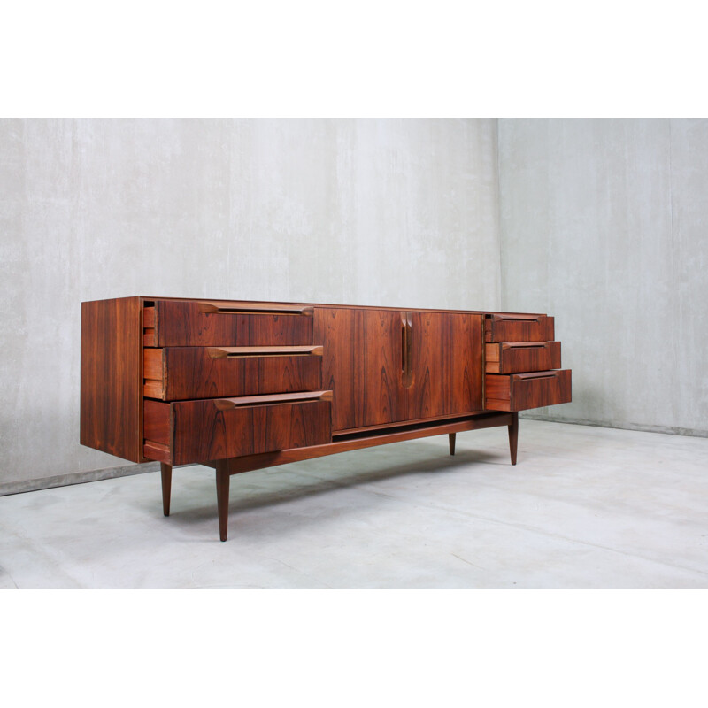 Vintage British Rosewood Sideboard from McIntosh, 1960s