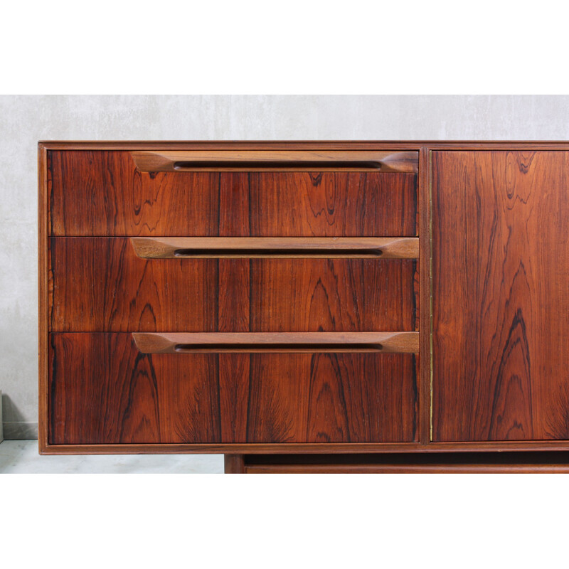 Vintage British Rosewood Sideboard from McIntosh, 1960s