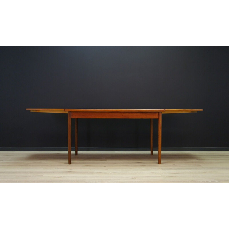 Vintage table teak Scandinavian 1970s