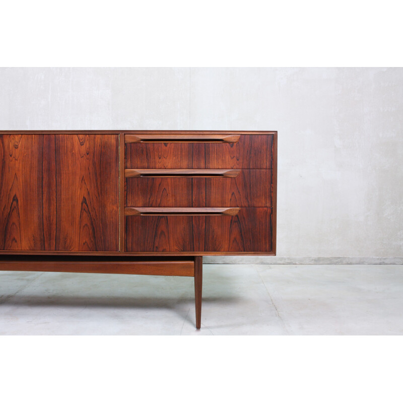 Vintage British Rosewood Sideboard from McIntosh, 1960s