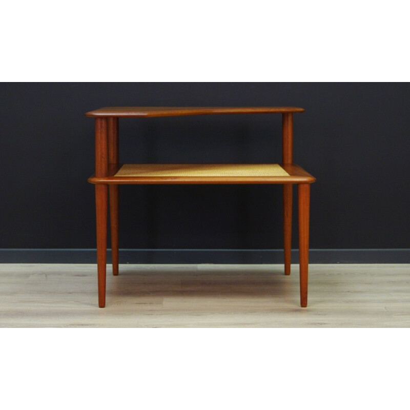 Vintage corner table Danish by Peter Hvidt & Orla Mølgaard-Nielsen 1960s