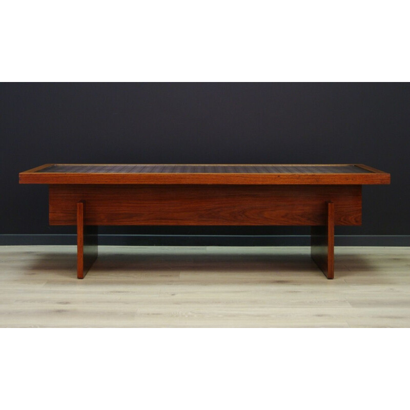 Vintage coffee table rosewood 1960