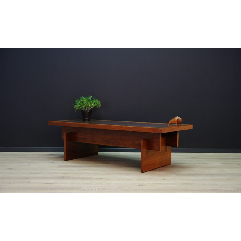 Vintage coffee table rosewood 1960