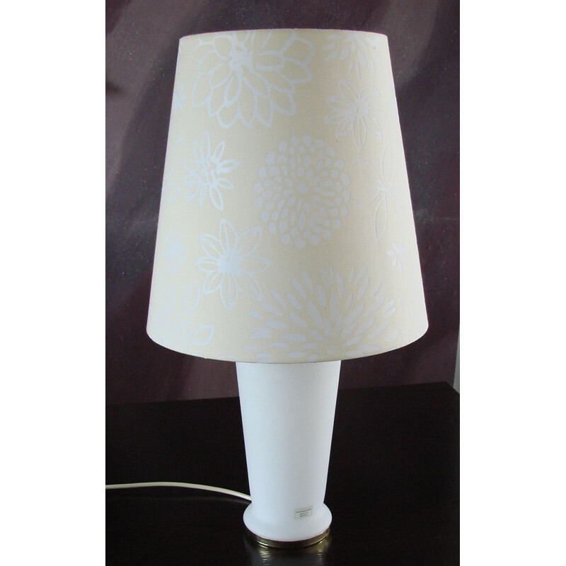 Vintage-Lampe aus Muranoglas und Plastikschirm, 1990