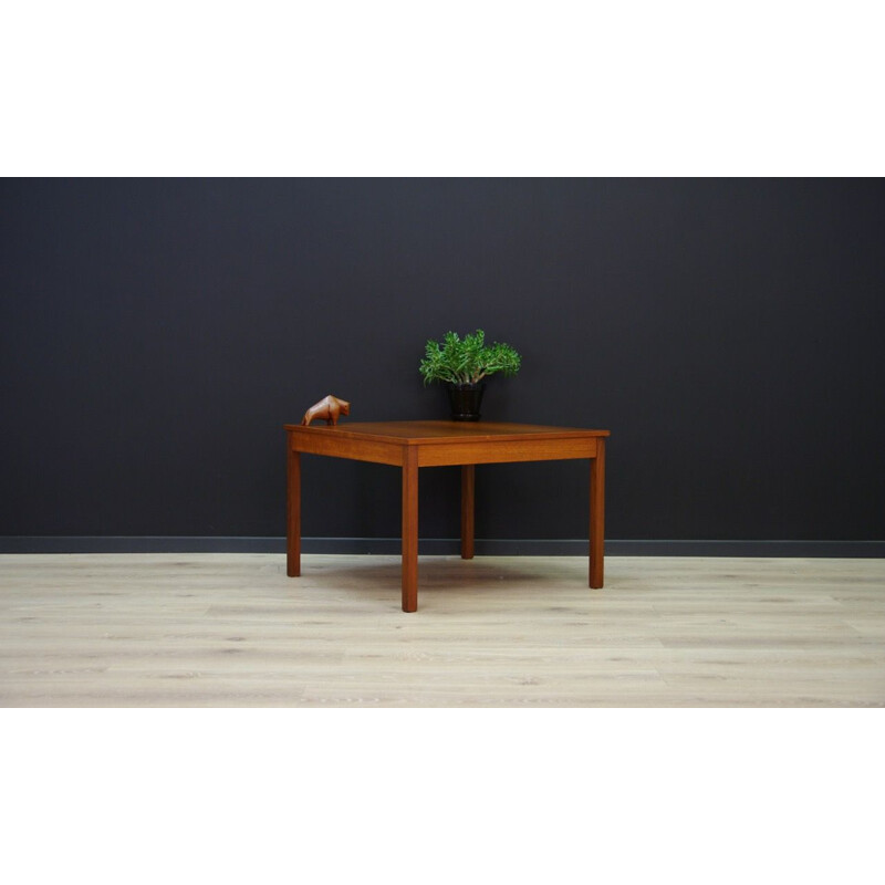 Vintage coffee table by Domino Mobler Danish 1970s