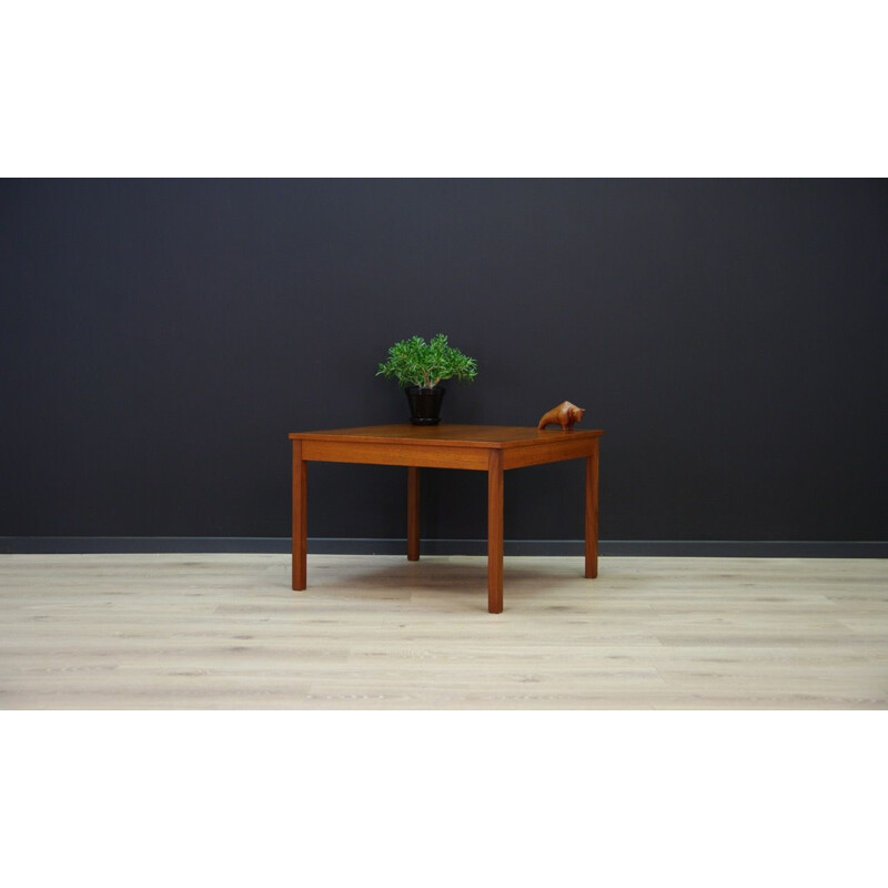 Vintage coffee table by Domino Mobler Danish 1970s