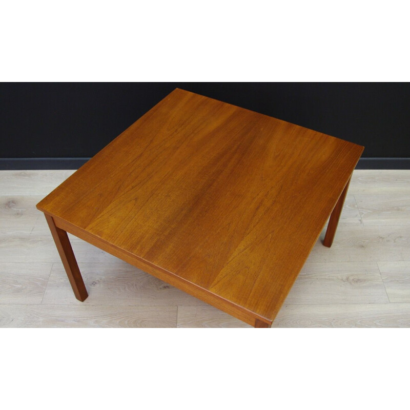 Table basse vintage de Domino Mobler Danois 1970