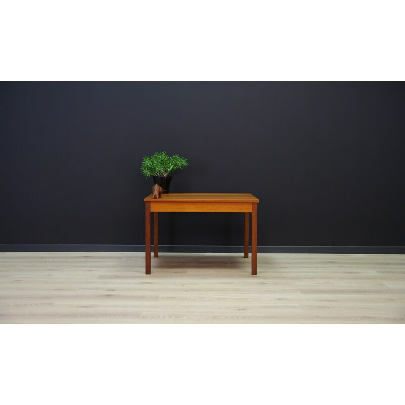 Vintage coffee table by Domino Mobler Danish 1970s